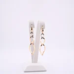 Kolczyki wiszące złote - próba 585 - obrazek 2