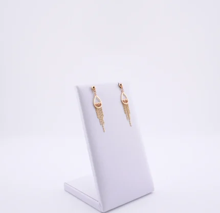 Kolczyki złote wiszące - próba 585