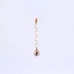 Zawieszka złota długa spirala - proba 585