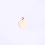 Zawieszka złota serce - próba 585