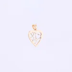 Zawieszka złota serce - próba 585