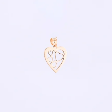 Zawieszka złota serce - próba 585