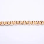 Bransoletka złota z diamentami naturalnymi 2,66ct. - próba 585 - obrazek 2