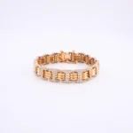 Bransoletka złota z diamentami naturalnymi 2,66ct. - próba 585