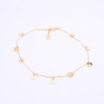 Bransoletka złota na nogę  – próba 585