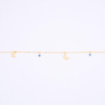 Bransoletka złota na nogę – próba 585 - obrazek 2