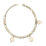 Bransoletka z koniczynkami - próba 925