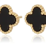 Kolczyki koniczynka marokańska - próba 925