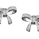 Kolczyki kokardki - próba 925