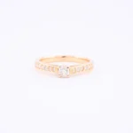 Pierścionek zaręczynowy - próba 585